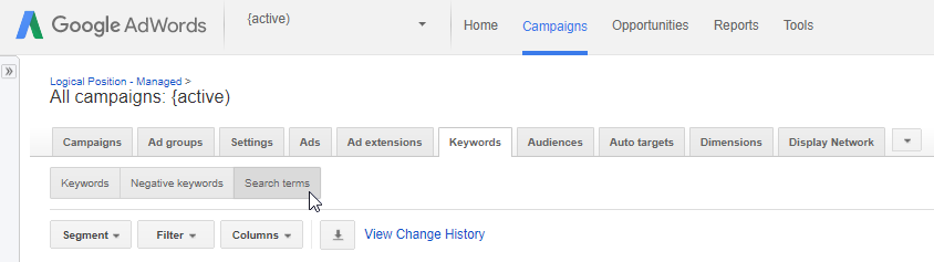 Look through your search terms report to identify areas of wasted spend. Look through your search terms report to identify areas of wasted spend.