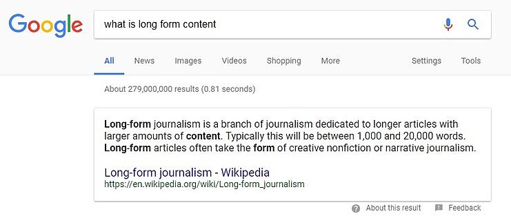 Featured Snippet paragraph Featured Snippet paragraph